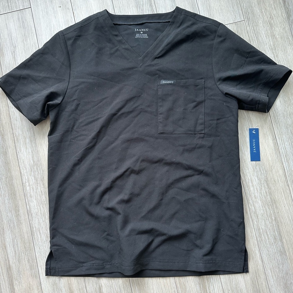 Black Scrub Top